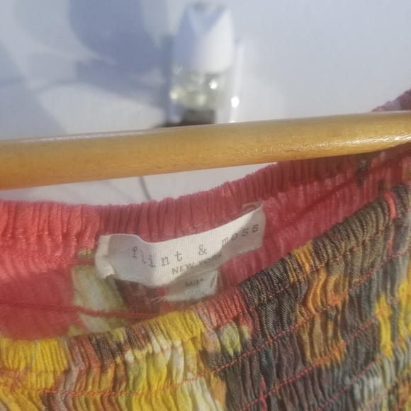 Flint & Moss Tops Flint Moss Flowered Tank Mm Poshmark